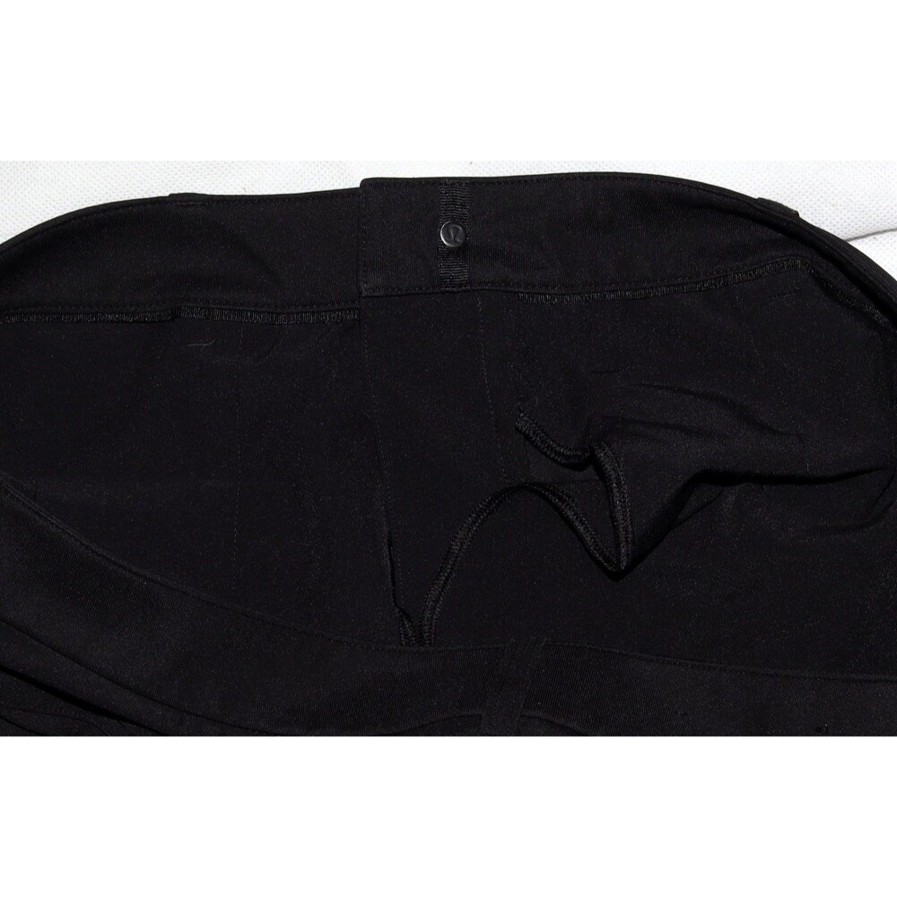 Lululemon ABC Classic-Fit 5 Pocket Pant Warpstreme LM5AQ9S Black Size 38 - Picture 11 of 13